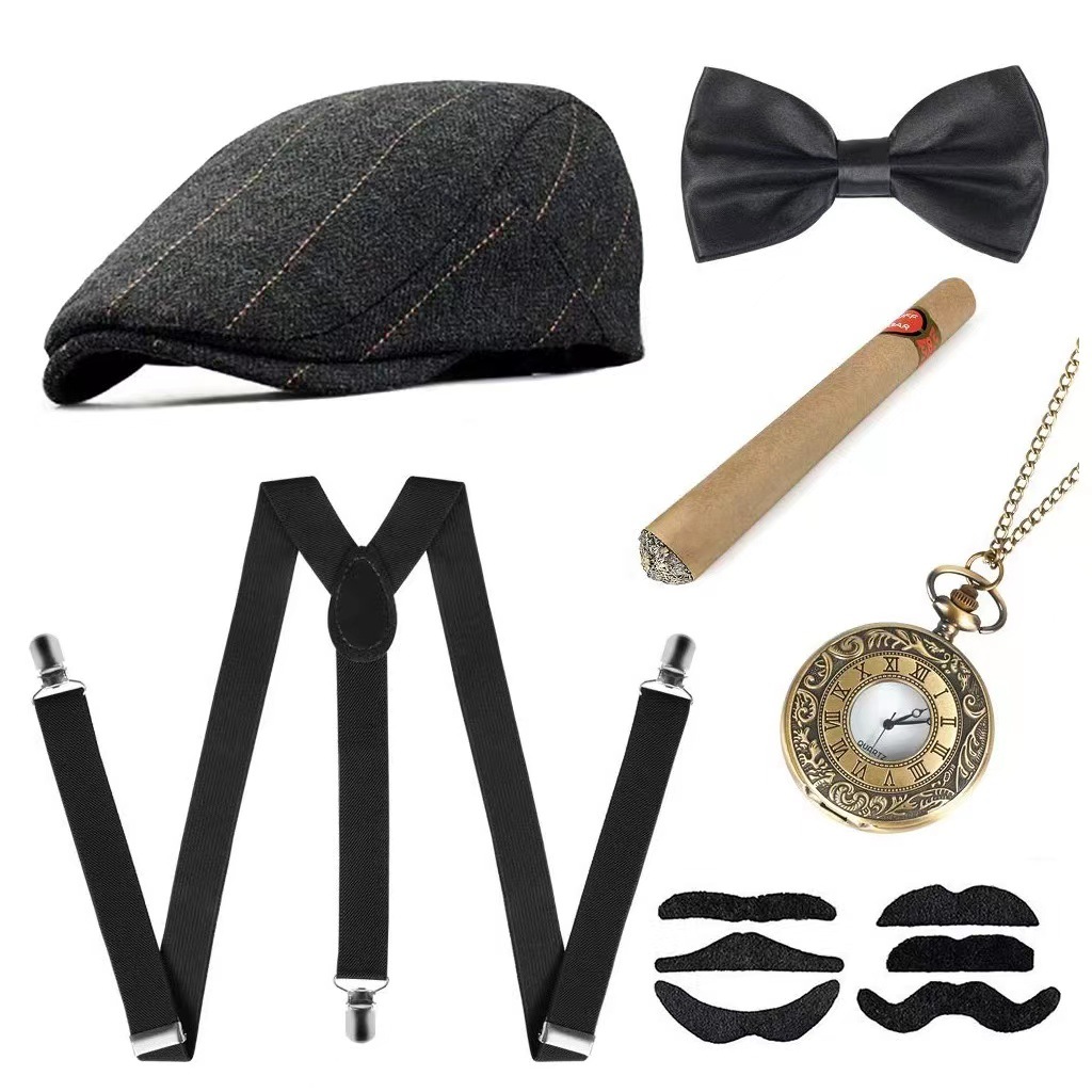 Cosplay Vakantiefeest Oudemann - Men'S Accessories In The 1920S recensie en prijs