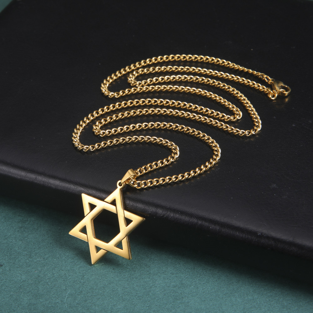 Roestvrijstalen Davidster hang - Men'S Accessories Chain recensie en prijs