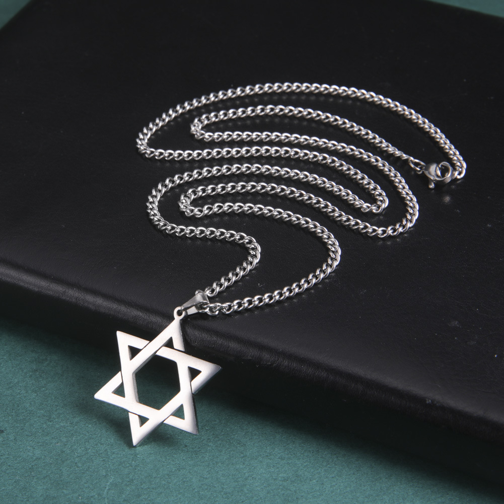 Roestvrijstalen Davidster hang - Men'S Accessories Chain recensie en prijs